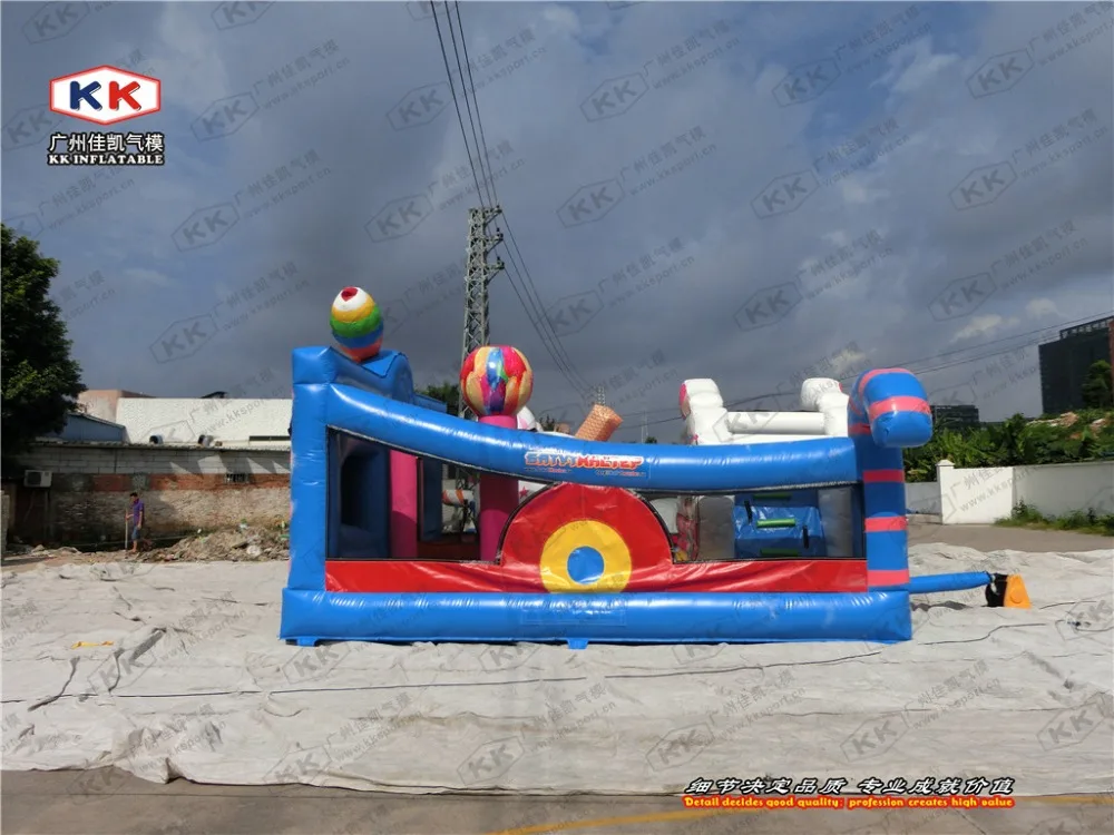 Ice-cream inflatable bouncer for children/ high quality colorful inflatable bouncer for sales