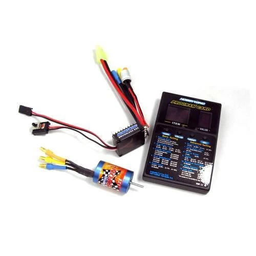 

Hobbywing eZrun 25A-V2-L ESC + 12T 7800KV Brushless Motor + Program Card free shipping with tracking