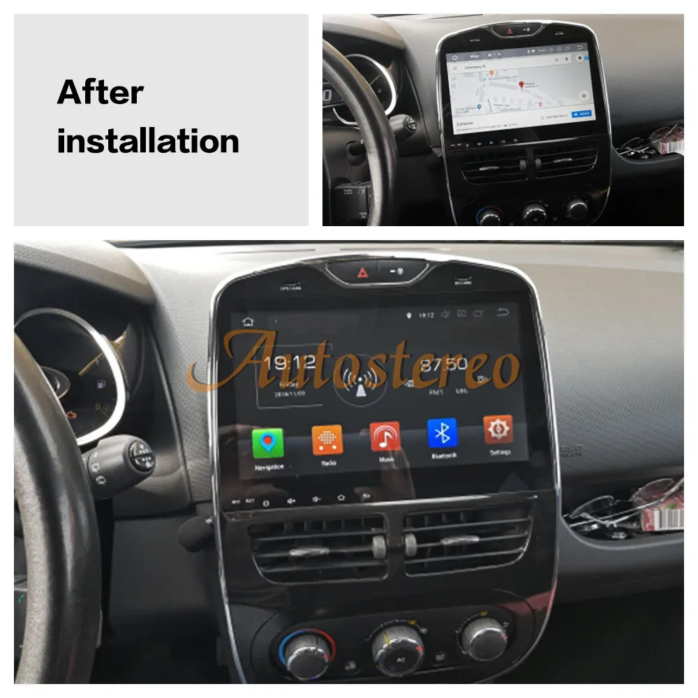 Best PX6 PX5 DSP Android 9 Car No DVD Player GPS navigation For Renault Clio 2013-2018 radio recorder multimedia head unit IPS screen 5