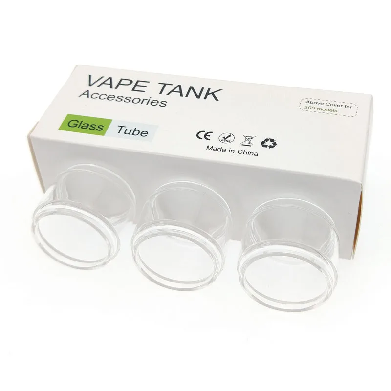 

3pcs Authentic Replacement Pyrex Glass Tube For WASP NANO RTA 2ML/3.5ML Tank Atomizer WASP NANO RTA Glass Tube