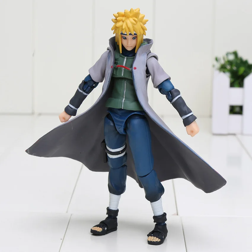 Skup 15cm Box figurka sasuke Naruto Namikaze Minato hatake kakashi figurki Naruto figurka kolekcjonerska zabawki brinqudoes bebe