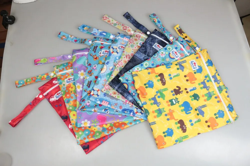 DHL Free Shipping Baby Waterproof Zipper Infant Diaper Bags Diapers Barrel Stuff Bags Baby ...