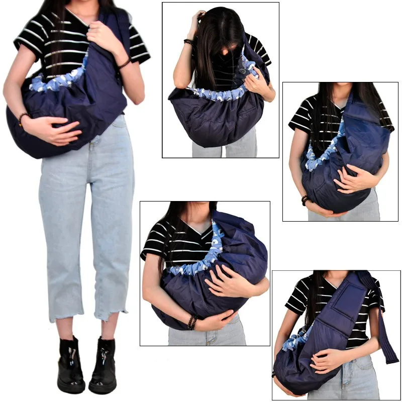 Экономичная детская переноска спереди органический хлопок стрейч слинг рюкзак младенческой стороны обёрточная корзина для ухода за ребенком 1 шт 5 цветов