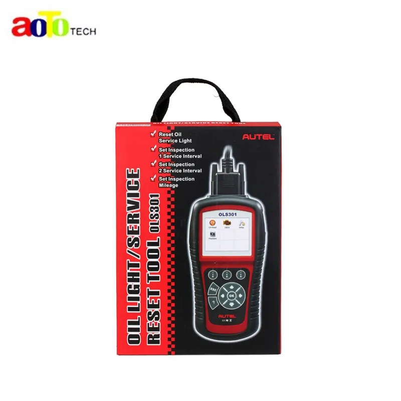 

Autel MaxiService OLS301 Oil Light Service Reset Tool INSP Inspection Interval Erase Scanner OLS 301 Free Update Online
