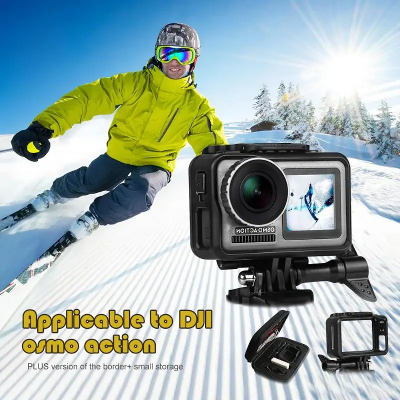 Для DJI OSMO аксессуары для экшн-камеры защитная рамка миниатюрная сумка для хранения Чехол