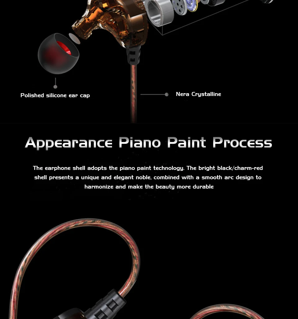 Earphones Dual Driver With Microphone Hifi Headset Stereo Bass Sport Headphone Wired Earphone For Phone Stereo Mic For iPhone  (13)