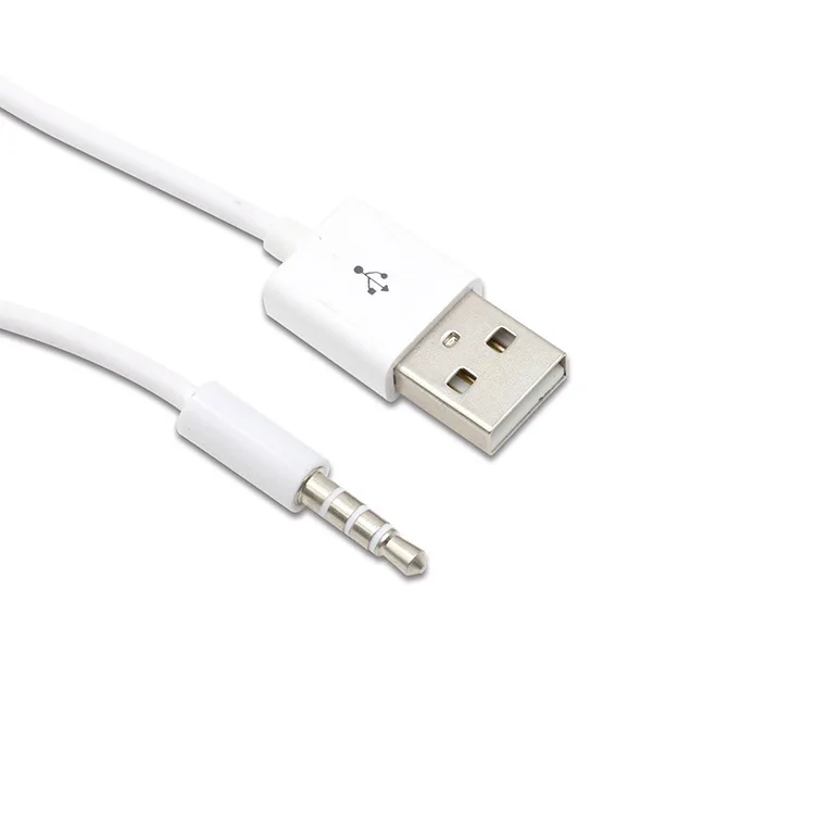

Audio 3.5mm Plug to USB2.0 Female Plug Charging and Data Cable for Eearphone