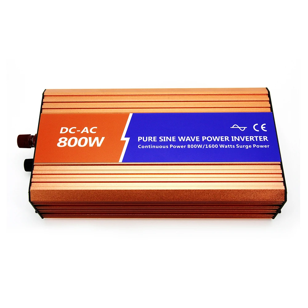 

800W Off-grid Pure Sine Wave Power Inverter 24VDC 100V/110V/120VAC Converter For Solar Home PV or Wind Turbine System Connected