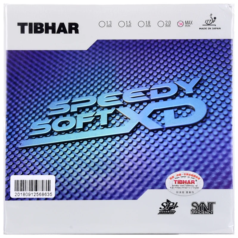 Новое поступление Tibhar Speedy мягкий D. tecs сырой резиновый Настольный теннис пинг