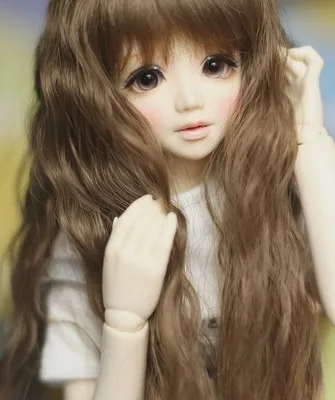 1 / 4bjd doll sd Luxi Si sister (free eyes + free make up)