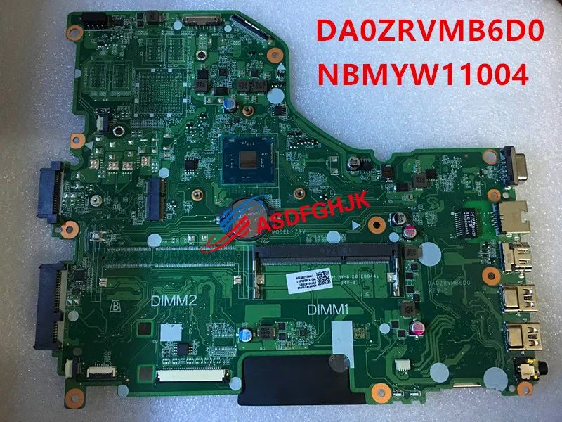 Ноутбук материнская плата для Acer E5-532 с SR29E N3700 процессор DA0ZRVMB6D0 NBMYW11004 прошел испытания