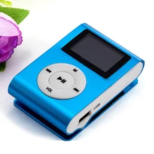 Модный мини-usb-зажим, mp3-плеер, ЖК-экран, поддержка 32 ГБ, Micro SD, TF карта, стильный дизайн, спортивный компактный