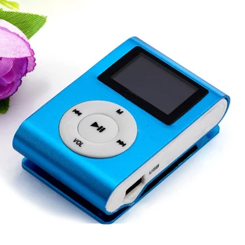 

HOT SALE fashion Mini USB Clip MP3 Player LCD Screen Support 32GB Micro SD TF Card Slick stylish design Sport Compact