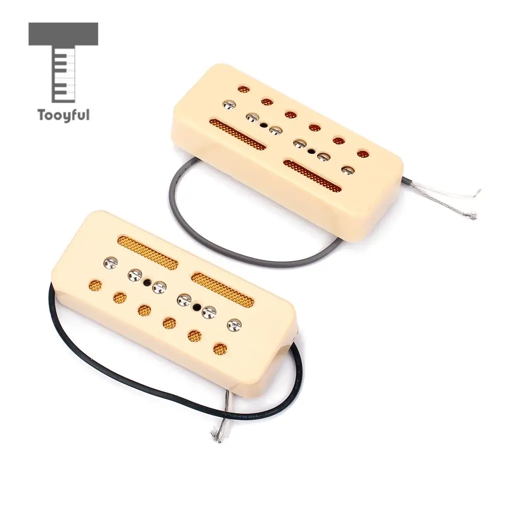 Tooyful 2 шт. одна катушка мыльный брусок пикапы для P 90 P90 LP Gb аксессуары