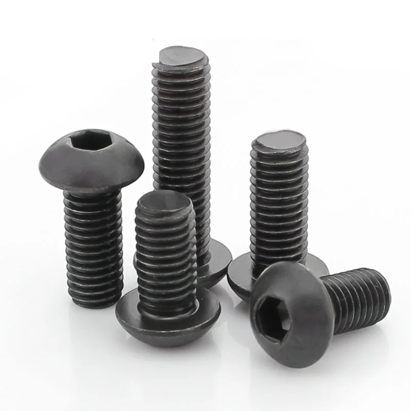 

20PCS-M2/2.5*3/4/5/6/7/8/10..20 ISO7380 10.9 Round Head with Hexagon Socket Head Cap Screws /Mushroom Head With Hexagonal Screws