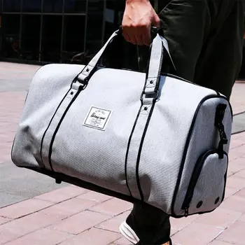 

56L Women Waterproof Oxford Gym Bag Men Super Capacity Storage Travel Bag Outdoor Camping Holiday Luggage Bag New Sport Handbag
