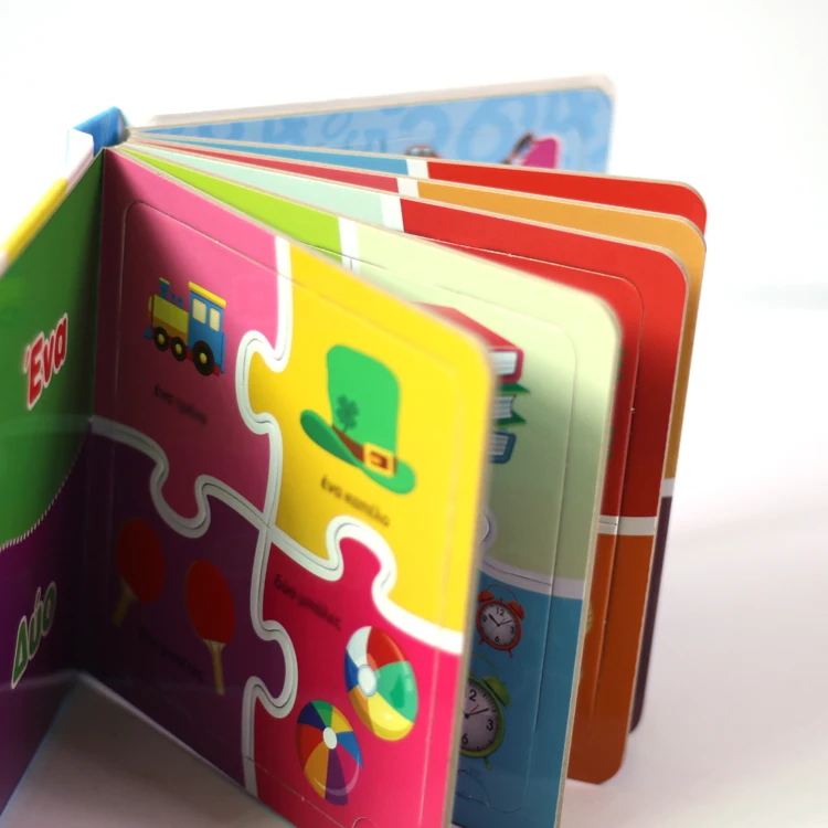 Обучающая 3d доска книги дети просвещение детская история книга милая форма индивидуальный дизайн 3d печать книг для детей
