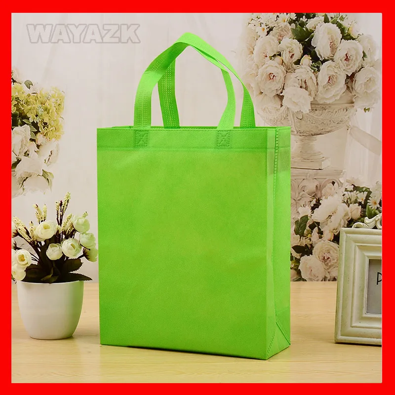 green shopping bag