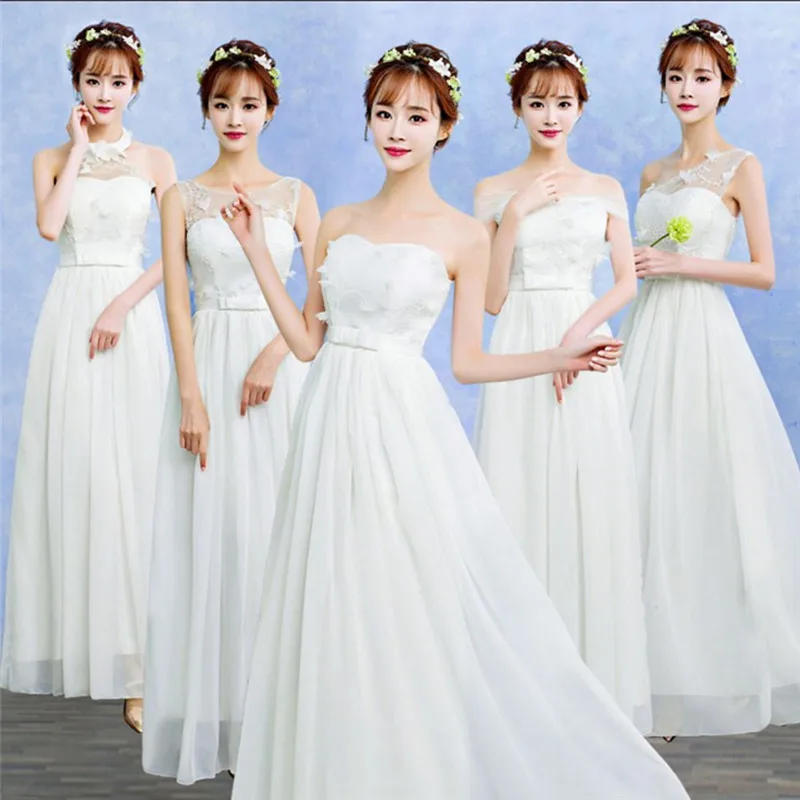 

Party Dress 2019 New Spring Summer Korean Autumn White Gray Champagne Long Slim Purple Chic Host Dresses Vestidos Feminina LR161
