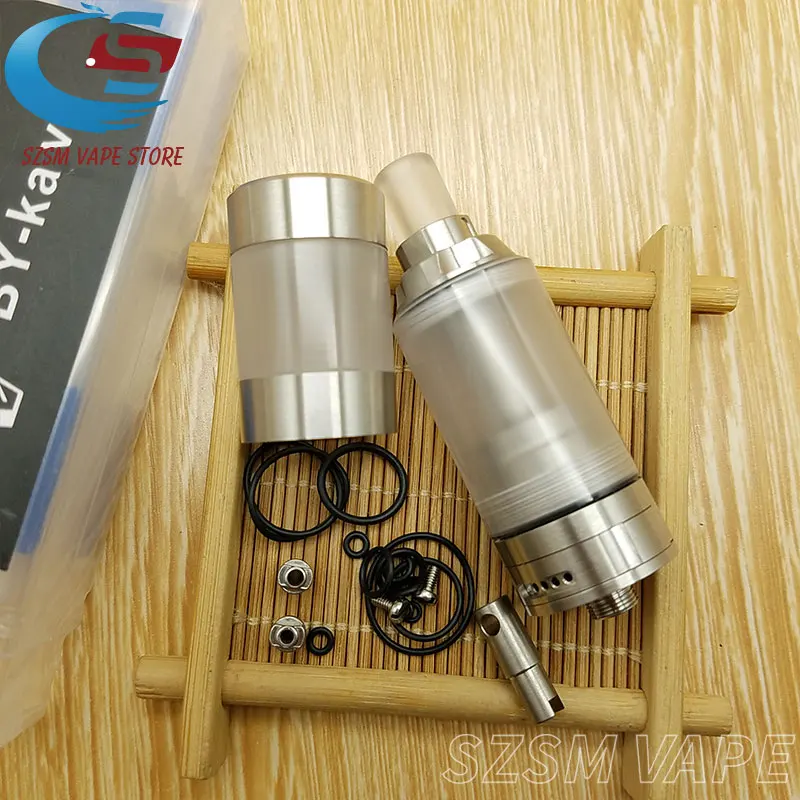 Новинка 2019 от ka v8 RTA Ремонтный бак 22 мм 5 мл испаритель vape 510 thread 316 SS электронная