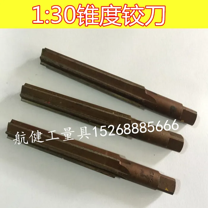 

Precision Milling 1:30 Taper Shank Hand Reamer 1.5 to 25mm