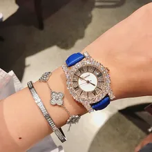 Super Rose Gold Diamond Ladies Watch Women New Dress Watches New Luxury Leather Strap Woman Quartz Watch Clock reloj mujer Super Rose Gold Diamond Ladies Watch Women New Dress Watches New Luxury Leather Strap Woman Quartz Watch Clock reloj mujer