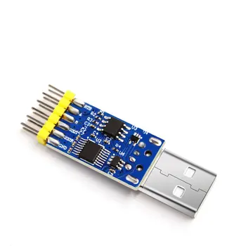 

Three-in-one Multi-function Serial Port Module USB to UART CH340, TTL, 485, 232 Free Conversion, 3.3V/5V