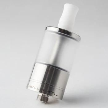 

Dvarw MTL Style RTA Silver 316 SS 5ml/16ml capacity 22mm Rebuildable Tank with AFC insert airflow dual post build deck RTA