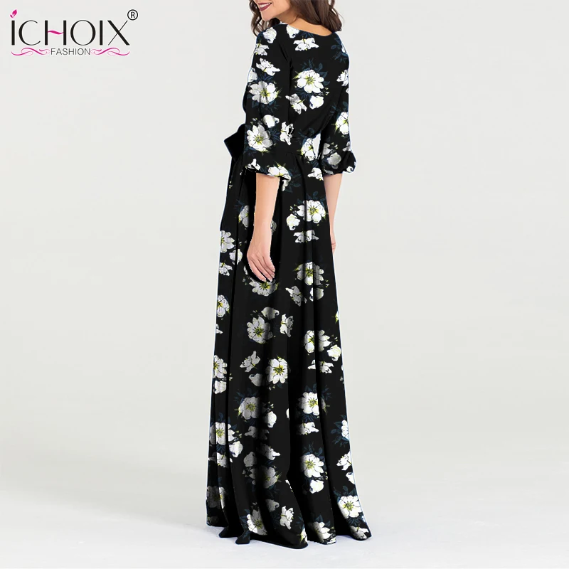 Новое Вечернее Платье Макси женское платье 2019 осень зима Элегантное длинное