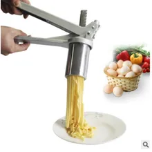 Машина для прессования универсальная маленькая ручная бытовая машина для пасты машина для прессования из нержавеющей стали пустотелая речная лапша 021