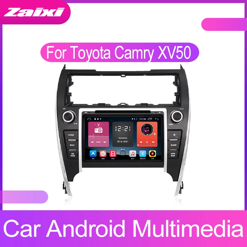 

ZaiXi For Toyota Camry XV50 2012-2017 Android 2 Din Car Multimedia Video Player GPS Car Radio Auto Radio Stereo Audio Bluetooth
