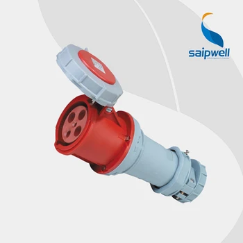 

High Quality IP67 4P 63A Waterproof Industrial Electrical Socket Connector / Electric Switch and Socket Connector (SP-1117)