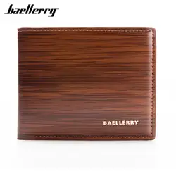 Baellerry из кожи роскошные мужские бумажник старинные минималистский короткий тонкий мужской кошельки зажим для денег Кредитная карта доллар