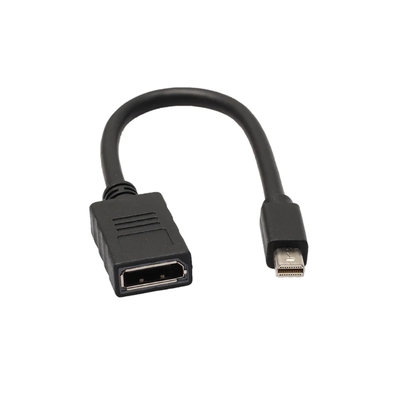 

OOTDTY New Mini Displayport to DP 1.2 Cable Adapter Converter for Macbook Pro Air Projector Black