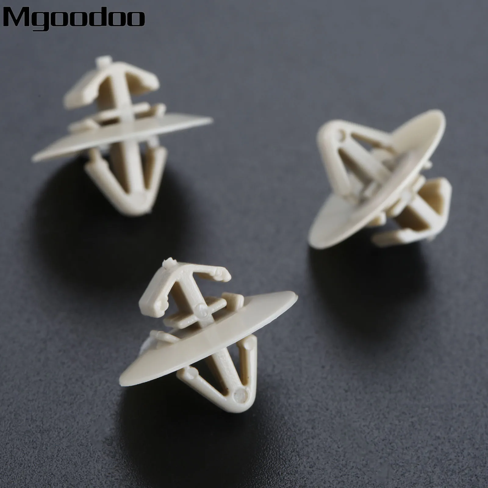 

Mgoodoo 50Pcs Clips Side Moulding Lower Protection Door Trim For Renault Trafic Master Kangoo Iveco Nissan Opel