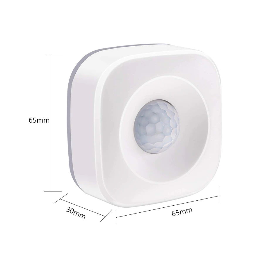 WIFI Wireless PIR Motion Sensor Detector Tuya Smart Life Control Accurate Alarm Security Compatible Alexa Google Home Assistant