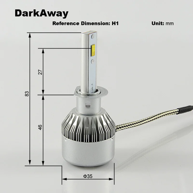 LED Car Headlight LH-C6F-H1- 8