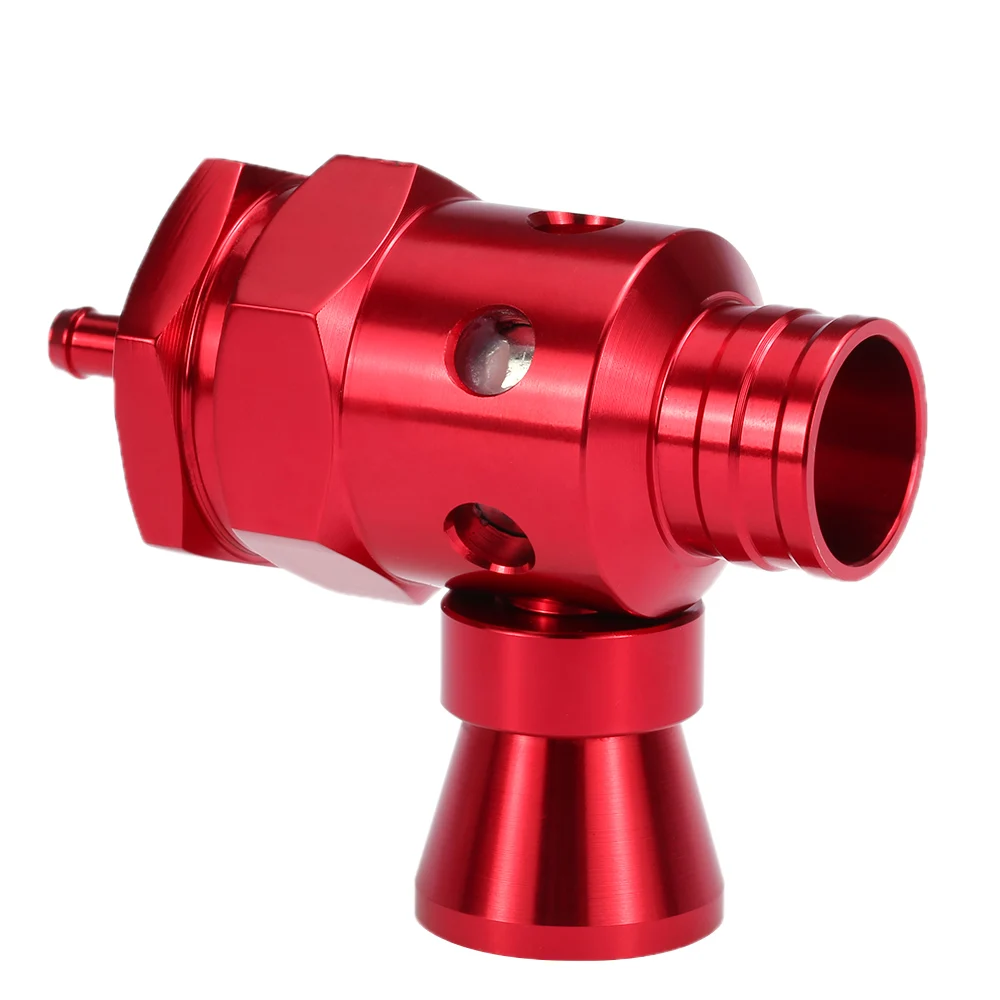 2 Цвета Универсальный 25 мм алюминиевый турбо выдувной клапан Bov клапанный механизм с Whistler регулируемой и высокой производительностью - Цвет: rose red
