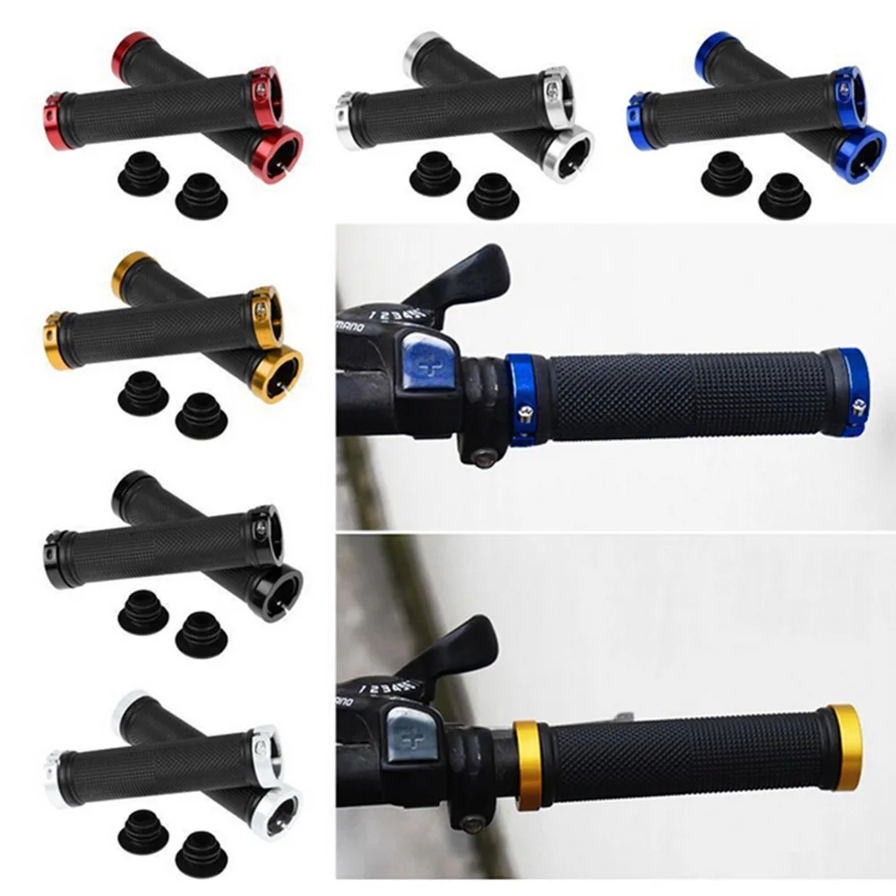 

Handlebar Cover Handle Bar End Anti-skid Lock On Non Slip Rubber Cover Grips