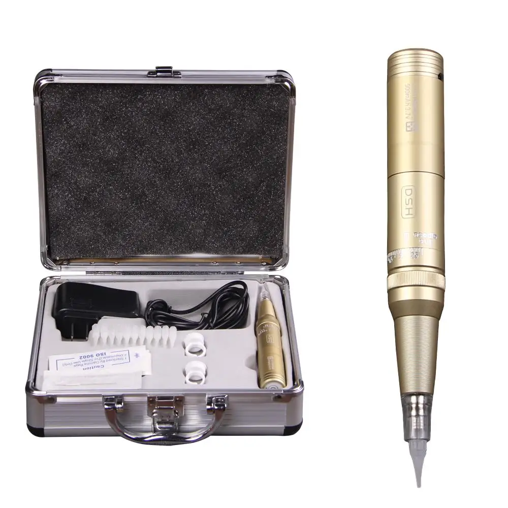 

Pro Electric Eyebrow Tattoo Machine Permanent Makeup Machine 3D Pen with Tattoo Power Supply Cosmetic Equipment for Eyebrow