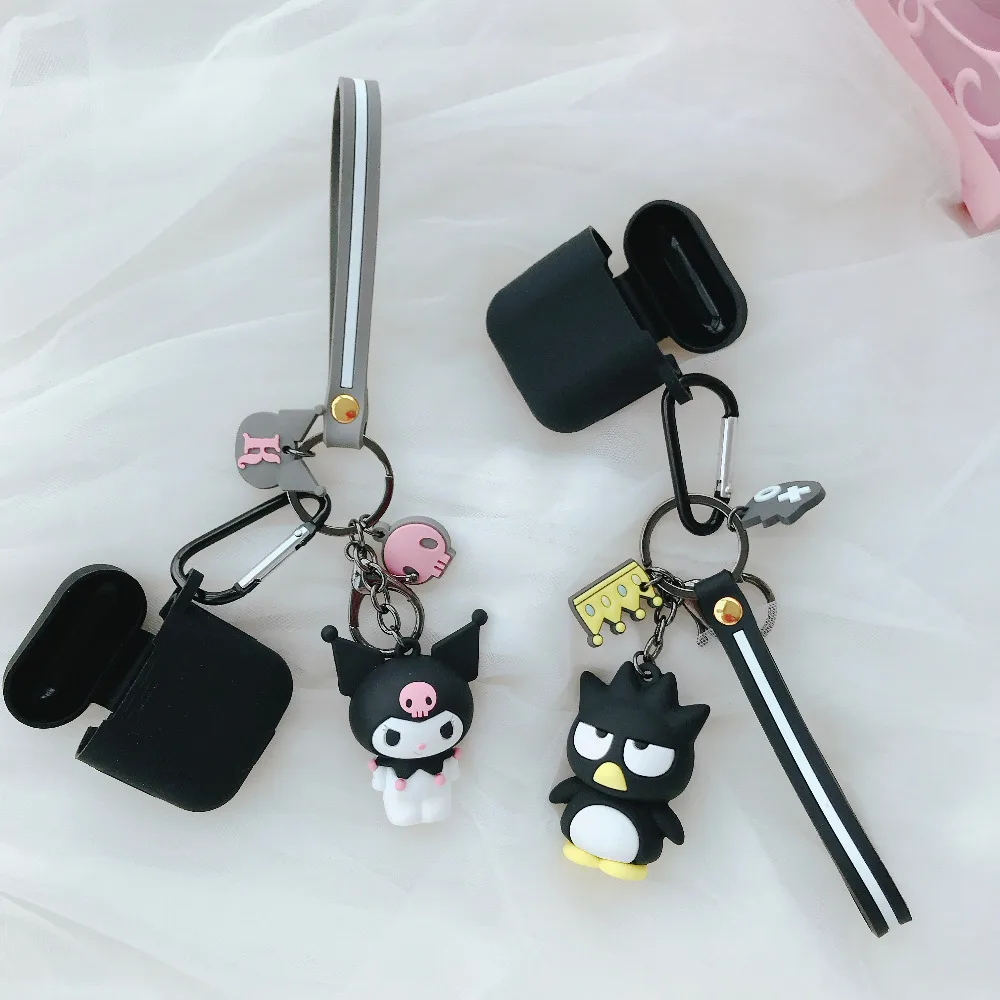 fashion cartoon animal Sanrio Doll funny Soft Silicone Case For Apple Airpods Shockproof Cover For Apple AirPods Earphone case