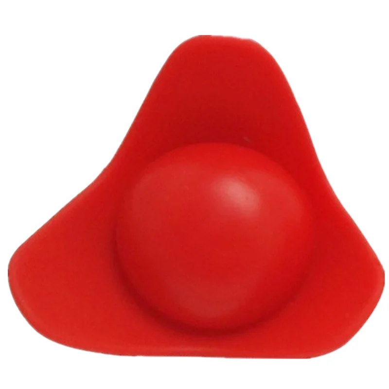 4 шт. силиконовый держатель яйцо выступающей чашки для твердых и мягких вареное яйцо чашки - Цвет: 4 Pieces Red
