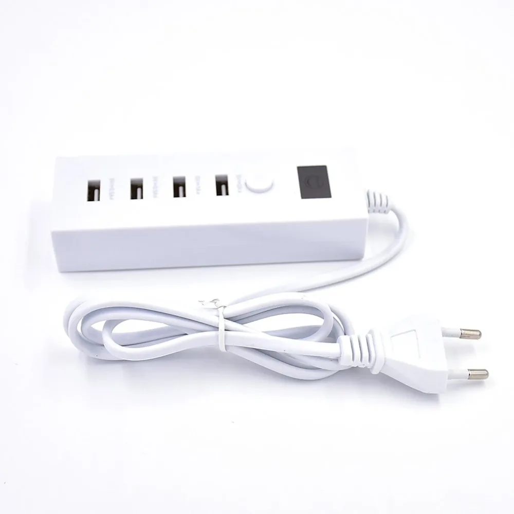 

Universal Quick Charging 4 USB Ports EU Plus 5V Power Charging Block Charger Adapter for Smartphone Tablet