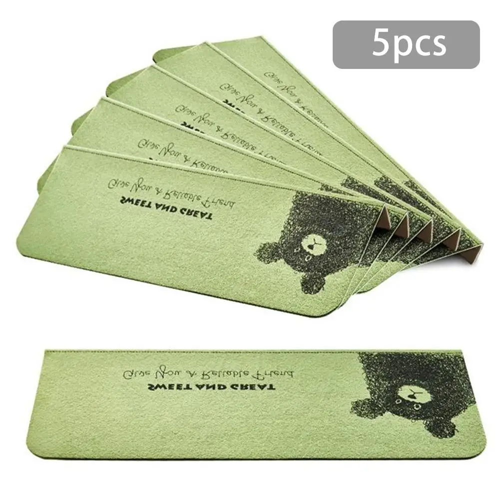 5 шт. с изображениями мультипликационных персонажей небольшой ковер для лестниц нескользящий ковер для лестниц коврики для лестницы Pad самоклеющаяся бумага для Pet Детская безопасность домашние декоративные предметы