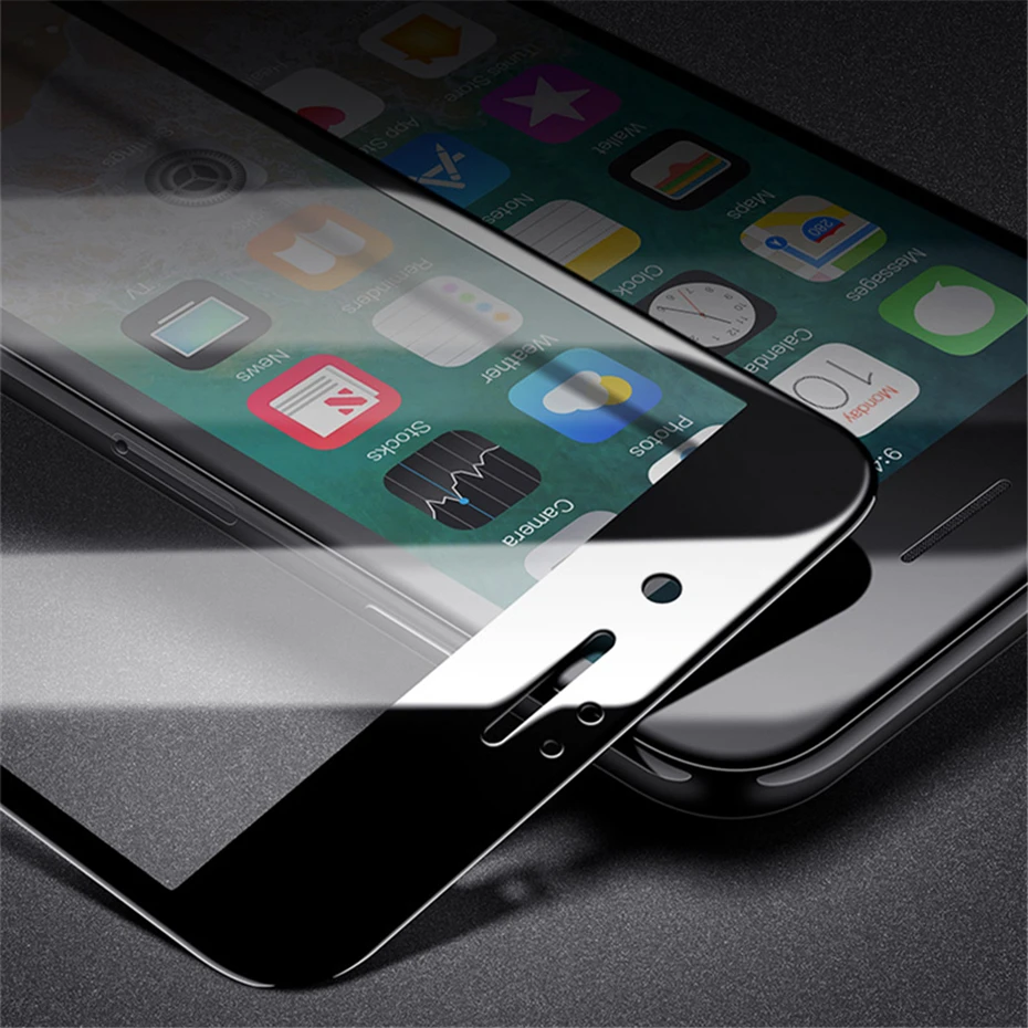 CAPAME For iphone 7 Glass 8 6 6s Plus X Screen Protector Protective Glass On The For iPhone 6 7 8 X 10 Xs Max Xr Tempered Glass  (8)