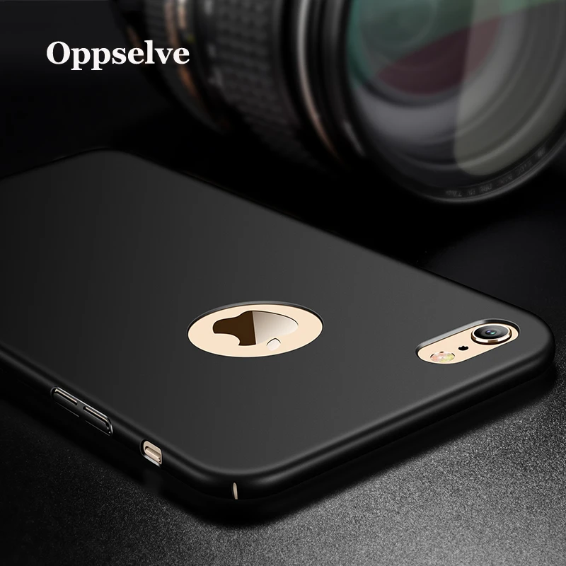 

Oppselve Luxury Case For iPhone X 7 6 6s + Plus Ultra Thin Capinhas Hard PC Cover Case For iPhone 7 6 6s Plus Coque Fundas Capa