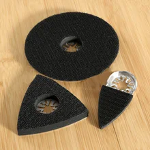 3Pcs HSS Sanding Pads Saw Blades Oscillating Multi Tool For Bosch Worx Tch Fein 3Pcs HSS Sanding Pads Saw Blades Oscillating Multi Tool For Bosch Worx Tch Fein