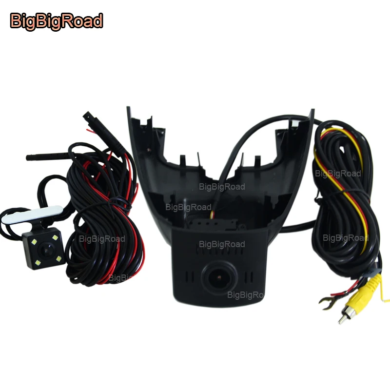 

BigBigRoad Car Video Recorder Wifi DVR For Mercedes-Benz CLA GLA 260 180 200 220 A180 A200 A250 2015 2016 2017 2018 Low Version