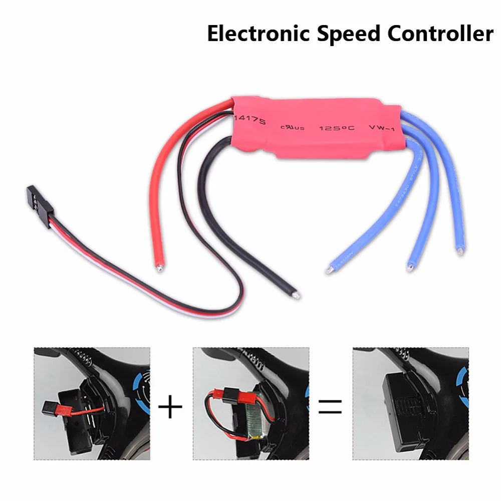 Simonk 30A бесщеточный ESC электронный регулятор скорости ESC для квадрокоптера дрона RC электронный регулятор скорости для RC мультикоптера