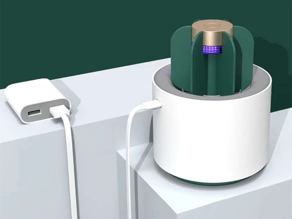 Xiaomi Mijia экологическая Sothing Mosquito Killer лампа портативный кактус USB Электрический Противомоскитный репеллент ловушка насекомых УФ свет
